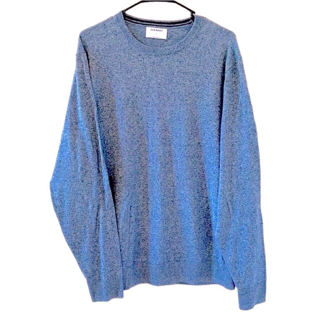 Mens’ Blue Old Navy Cotton Blend Sweater Size XL